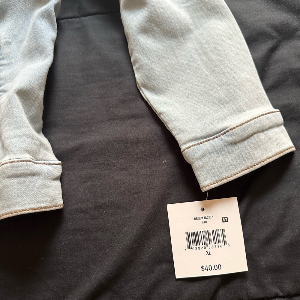 Brand new denim jacket